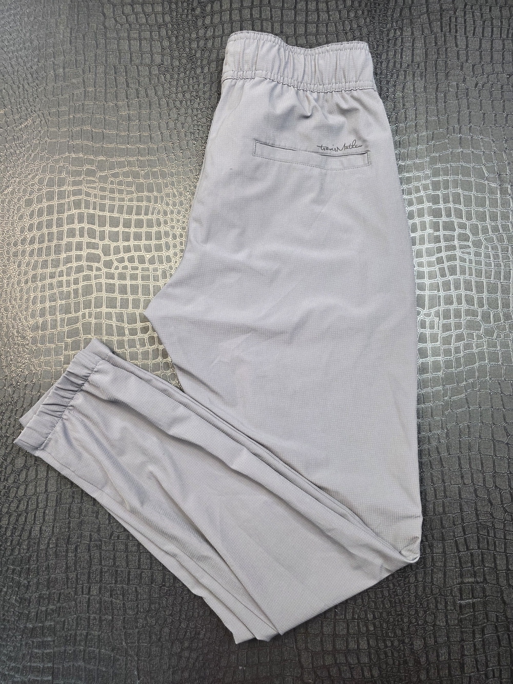 TravisMathew Golf Travel Pants 2.0 1MU430 Grey MSRP $100